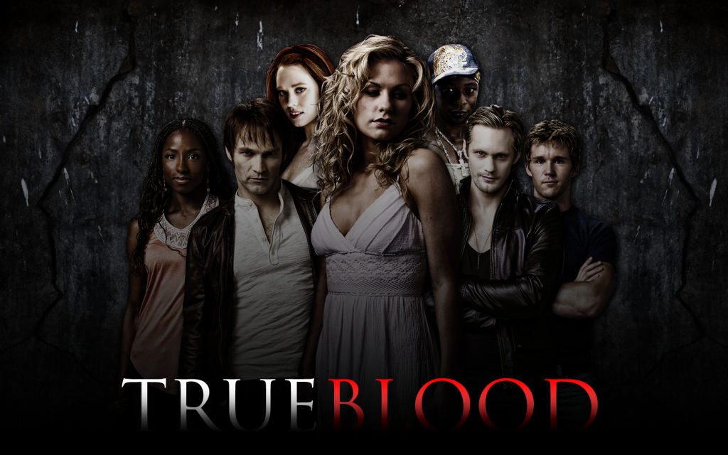 True Blood, tv-serien over  Charlaine Harris' bøger om Sookie Stackhouse