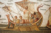 Mosaik af Odysseus